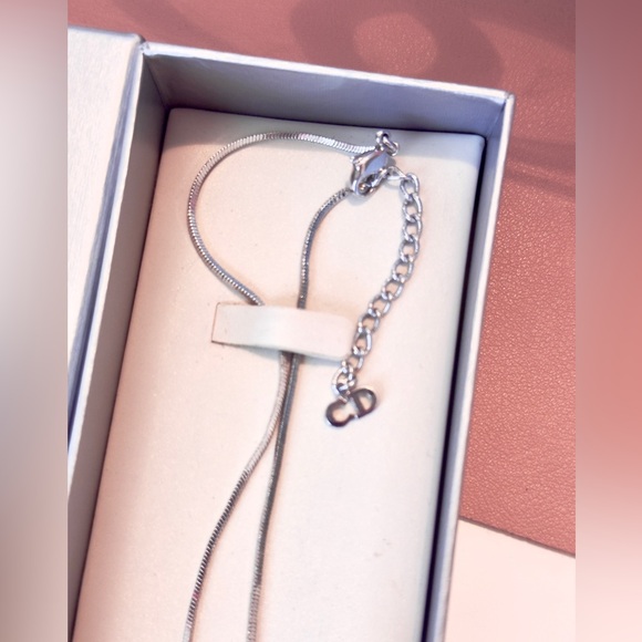 Dior Pink Trotter Necklace w Box - Picture 4 of 7